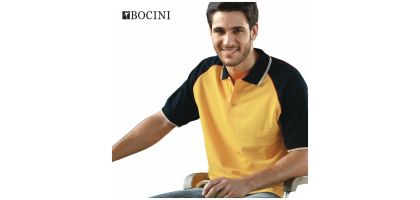 Unisex Adults Three Tone Polo