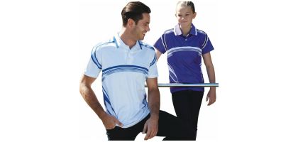 Unisex Adults Sublimated Gradated Polo
