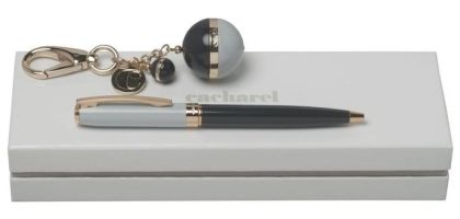 Set Bird Blue (ballpoint Pen & Key Ring)