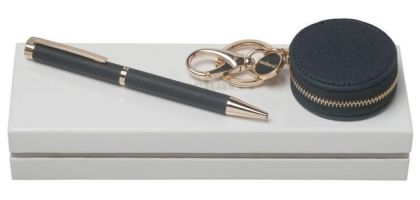 Set Bagatelle Bleu (ballpoint Pen & Key Ring)