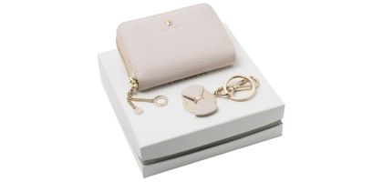 Set Beaubourg Light Pink (key Ring & Mini Wallet)