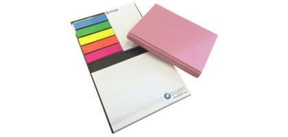 Bonded Leather Combination Unprinted Cover, CPP, 1 Col Pad