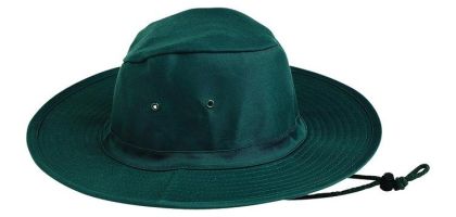 Poly/Cotton Sun Hat Green - XL
