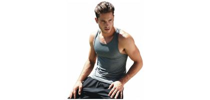 Mens Athletics Singlet