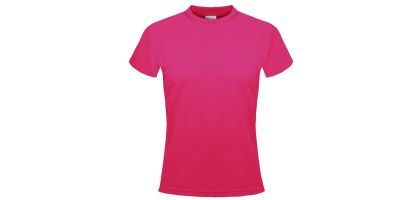 Ladies Plain Breezeway Micromesh Tee