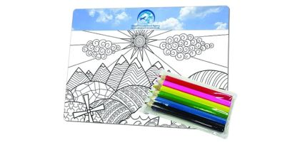 Colour Your Own Magnet (Landscape Orientation)