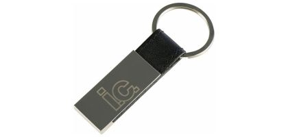 Hudson Leather Keychain