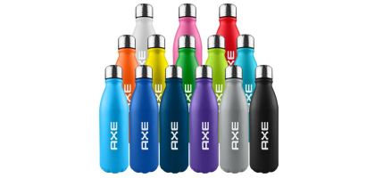 Komo Shiny Aluminium Drink Bottle Single Wall