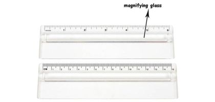 15cm Ruler Magnifying