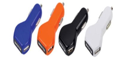 Ebony USB Car Charger