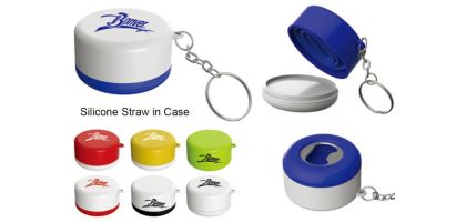 Silicone Straw in Case