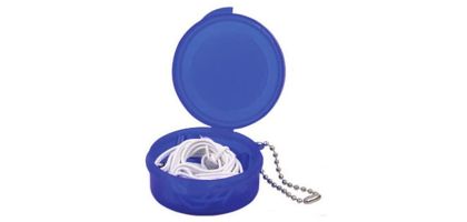 Earbuds in Case with Keyring