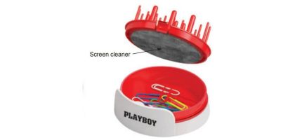 Mobile Stand Screen Cleaner with Clips
