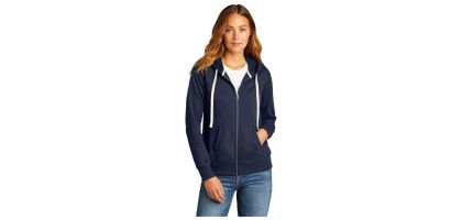 District Women's Re-Fleece Full-Zip Hoodie