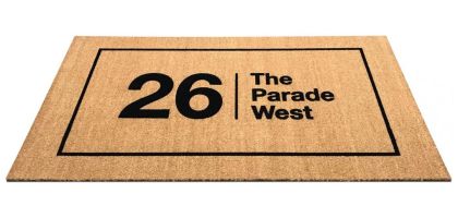 Embossed Printed Coir Doormat