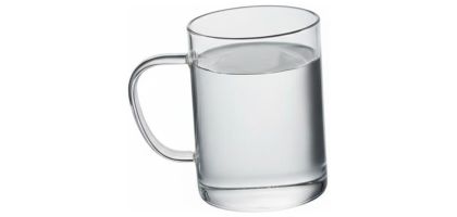 Glass Mug With Cork Base