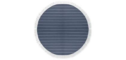 Round Malibu Beach Towel