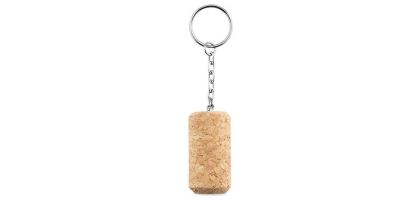 Wine Cork Keyring