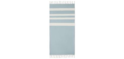 Beach towel from recycled fabrics