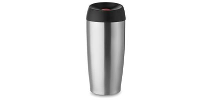 Push function travel cup