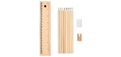 12 Pieces Stationery Set