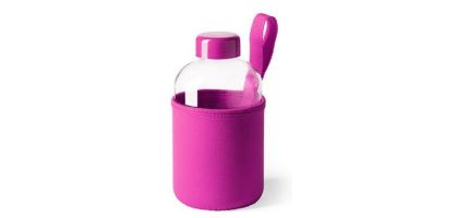 600ml Glass Bottle with colour pouch