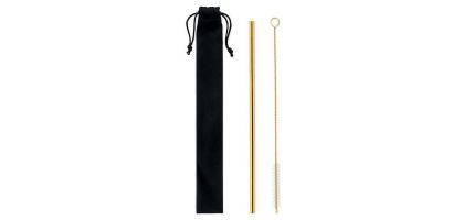 Gold Reusable Straw