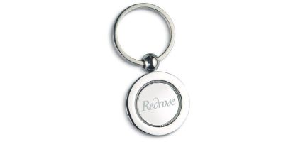 Globe Metal Keyring