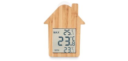 House-shaped weather station
