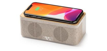 Zatox Wheat and Bamboo Wireless Speaker
