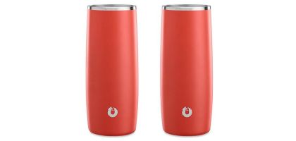 Snowfox - Stainless Steel Highball Glass - Set of 2
