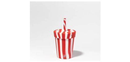 Candy Cane Silipint - 8 oz Kids Tumblers