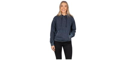 Ladies'/Junior's  Stone Wash Fleece Hoodie
