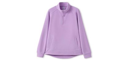320gsm Women's  Polar Fleece Half Zip Top