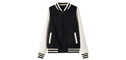 500gsm Women's/Junior Wool Blend Soft Shell Varsity Jacket