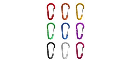 D Type Aluminium Alloy Carabiner Hooks