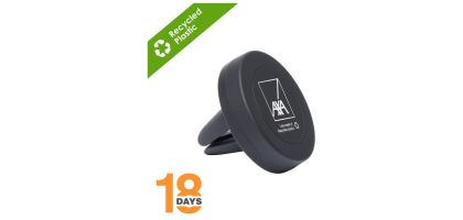 Kozo Universal Magnetic Car Vent Mount - ABS - Black - Round