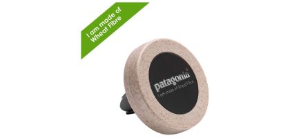 Kozo Universal Magnetic Car Vent Mount - Plant Fibre - Round