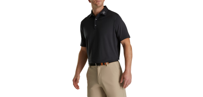 FootJoy Athletic Fit - Solid Lisle Set On Placket