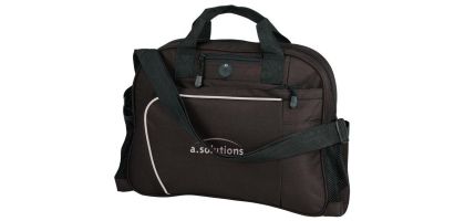 Curved Zipped Brief Bag