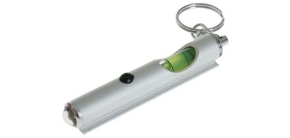 Spirit Level And Torch Keyring