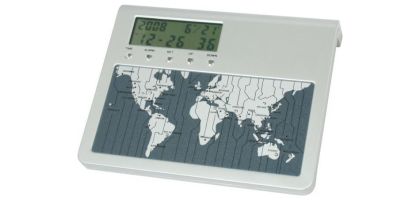 World Time Desk Clock