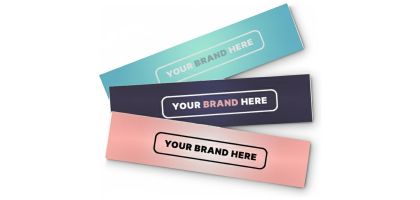 Gloss Paper Sticker (50 x 210mm)