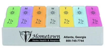 Twice-A-Day Pill Tray