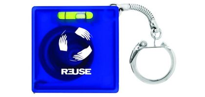 Tape Measure W/ Level Key Chain