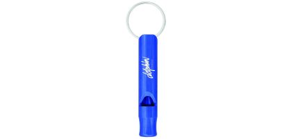 Aluminium Metal Whistle Key Chain