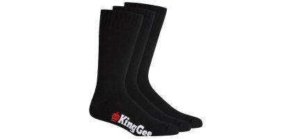 Mens 3 Pack Bamboo Work Socks
