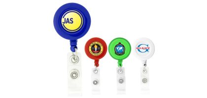 Pilu Round Badge Holder