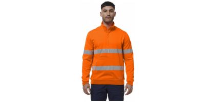 Reflective 1/4 Zip Fleece