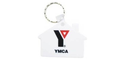 House Shape Durasoft Keyring